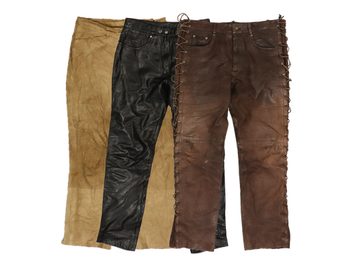 [HHHH0009] Leather Trousers